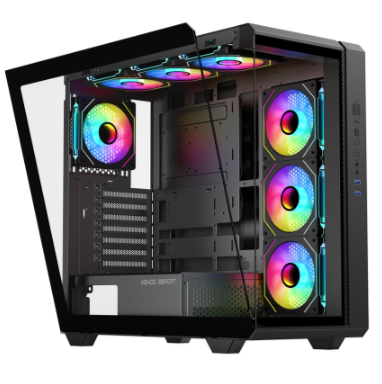 Vỏ máy tính KENOO ESPORT FK810 - Màu Đen