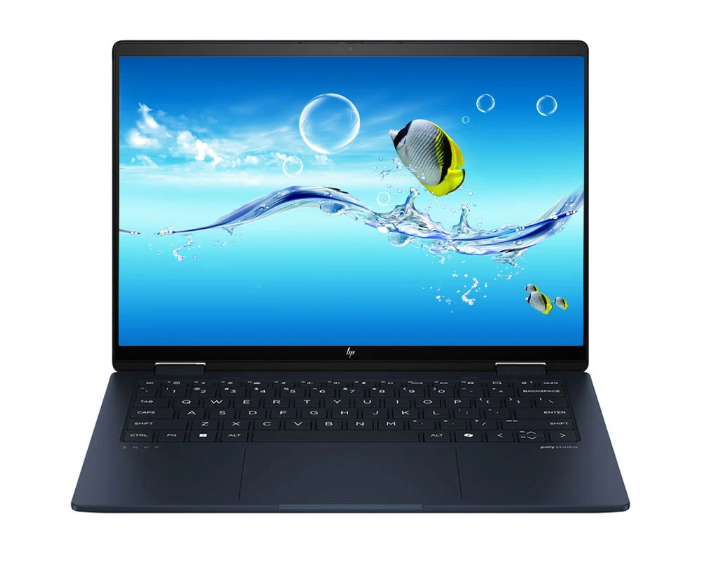 Máy tính xách tay HP Envy x360 2in1 16-ac0013dx ( Core Ultra 5 .125U/ RAM 16GB /SSD 512GB/ Intel Iris Xe Graphics/ 16.0inch FHD+ Touch /Win 11 /Silver _9S1R5UA)
