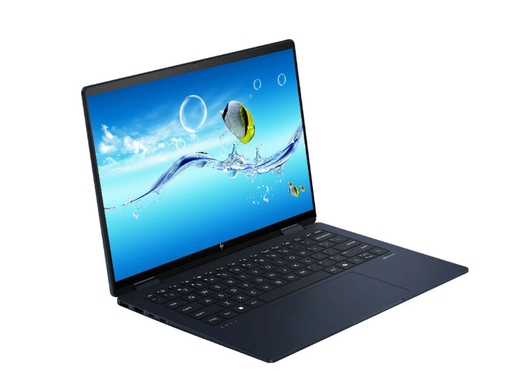 Máy tính xách tay HP Envy x360 2in1 16-ac0013dx ( Core Ultra 5 .125U/ RAM 16GB /SSD 512GB/ Intel Iris Xe Graphics/ 16.0inch FHD+ Touch /Win 11 /Silver _9S1R5UA)