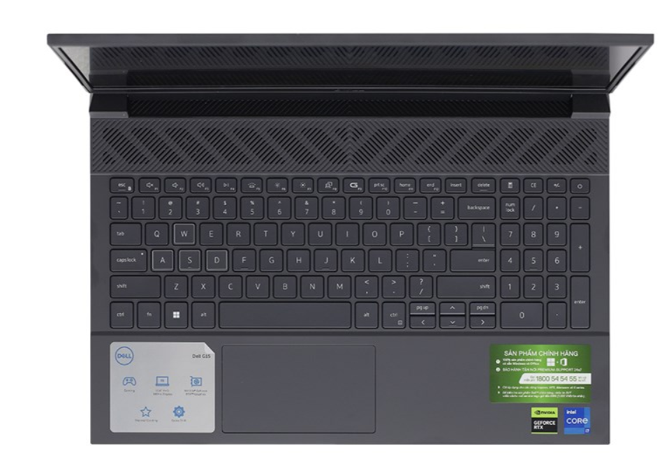 Laptop Dell G15 5530 - i7HX161W11GR4060 (i7 13650HX, 16GB, 1TB, RTX 4060 8GB, Full HD 165Hz, OfficeHS, Win11)