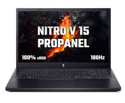 Laptop Acer Gaming Nitro V 15 ProPanel ANV15-41-R7CR NH.QPESV.003 (AMD Ryzen 5 7535HS | RTX 4050 6GB GDDR6 VRAM | 15.6 inch FHD | 16GB | 512GB | Windows 11 Home SL | Đen)