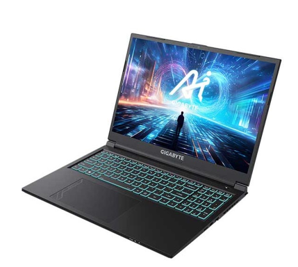 Laptop GIGABYTE G6 KF-H3VN853KH (Intel Core i7-13620H | 16 inch FHD + 165Hz | RTX 4060 8GB | 16GB | 512GB | Win 11 | Đen)