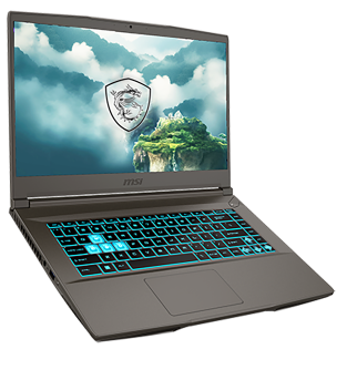Laptop MSI Thin 15 B13UC-1411VN (Intel Core i7-13620H | RTX 3050 4GB | 15.6 inch FHD 144Hz |8GB | 512GB | Win 11 | Xám | Vỏ nhôm)