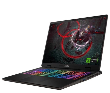 Laptop MSI Sword 16 HX B14VFKG 045VN (Intel Core i7-14700HX | 16GB | 1TB SSD | RTX 4060 GDDR6 8GB | 16 inch QHD+ | Win 11 | Cosmos Gray)