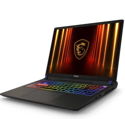 Laptop MSI Vector 16 HX AI A2XWIG 062VN (Intel Core Ultra 9 275HX | RTX 5080 | 16 inch QHD+ IPS 240Hz |16GB | 1TB | Win 11 | Đen)