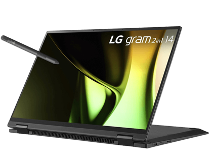 Laptop LG Gram 2024 2 in 1 14T90S-G.AH55A5 (Intel Core Ultra 5 125H | 16GB | 512GB | Intel Arc | 14 inch WUXGA | Cảm ứng | Win 11 | Đen)