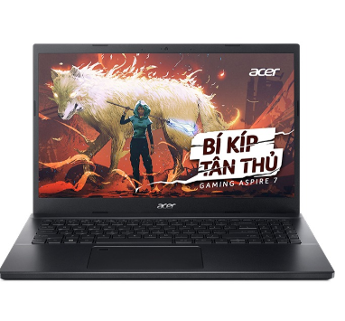 Laptop Gaming Acer Aspire 7 A715-76G-5806 - NH.QMFSV.002 (Core i5-12450H | RTX 3050 | 15.6 inch FHD, IPS, 144Hz | 16GB | 512GB SSD, Win 11 | Vỏ Nhôm)