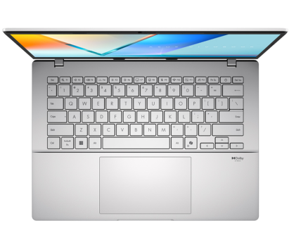 Laptop Asus Vivobook S14 M3407KA-SF032WS (AMD Ryzen AI 7 350 | 32GB | 512GB | AMD Radeon | 14 inch WUXGA OLED 60Hz | Win 11 | Office | Bạc)