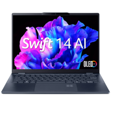 Laptop ACER Swift AI SF14-51-75VP NX.J2KSV.001 (Intel Core Ultra 7 258V | Intel Arc Graphics 140V | 14 inch 3K OLED | 32GB | 1TB | Win 11 | Xanh)