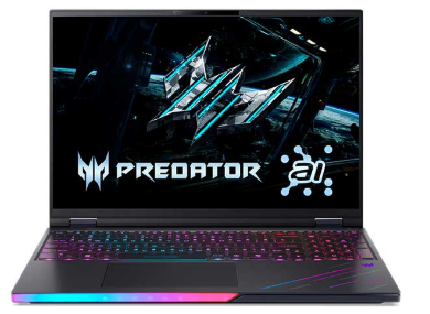 Laptop Acer Gaming Predator Helios Neo 16 AI PHN16-73-757W NH.QVQSV.001 (Core Ultra 7 255HX | RTX 5060 | 16" 2K+ IPS 240Hz 100% DCI-P3 | Win 11 | Đen)