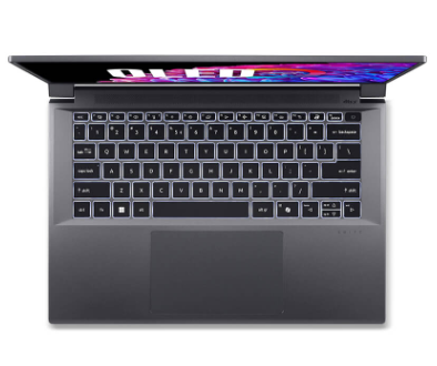 Laptop Acer Swift X 14 AI SFX14-72G-79UW (Intel Core Ultra 7 155H | 32GB | 1TB | RTX 4070 | 14 inch 2.8K OLED | Win 11 | Xám)