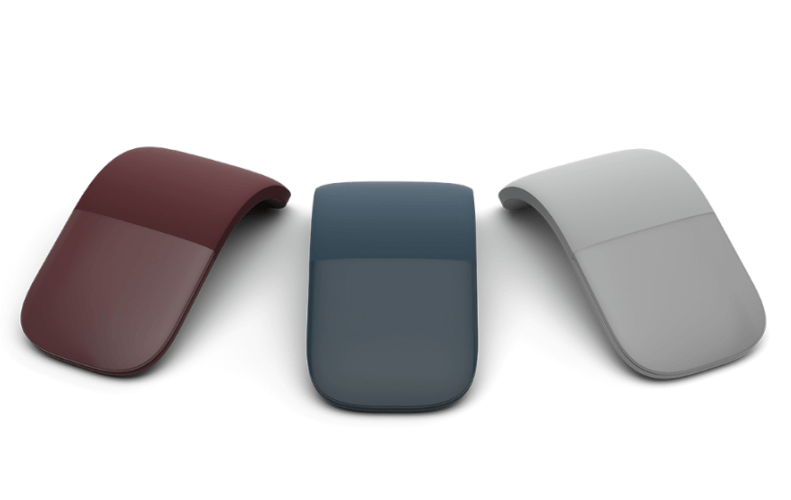 Chuột không dây Wireless Microsoft Arc (đen, bạc, xanh, đỏ)