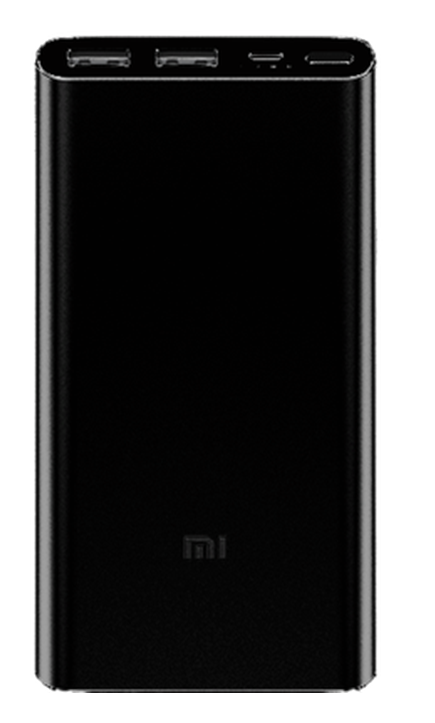 Sạc dự phòng Xiaomi Mi 3 Power Bank 18W Fast Charge Black 10000mAh