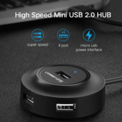 Bộ chia USB 2.0 ra 4 cổng USB Ugreen UG-20277