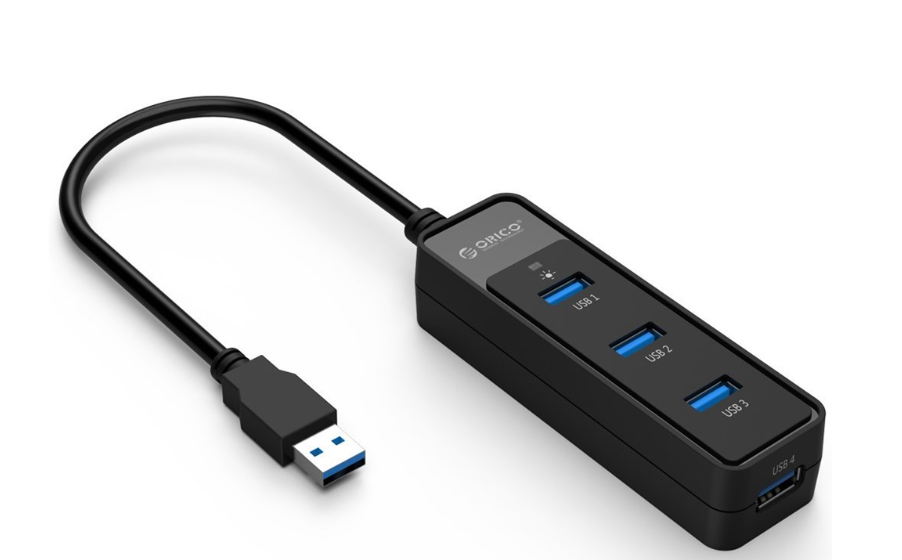 Bộ chia 4 Port USB 3.0 ORICO W5PH4-U3 - 4 cổng USB 3.0