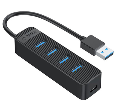 Hub USB 3.0 Orico TWU3-4A-BK 3 in 1 Đen