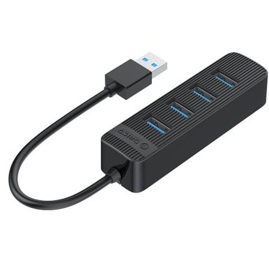 Hub USB 3.0 Orico TWU3-4A-BK 3 in 1 Đen
