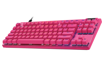 Bàn phím cơ Logitech G Pro X TKL Rapid Magenta