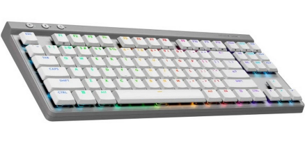 Bàn phím cơ Logitech G515 LightSpeed TKL Wireless White Tactile switch