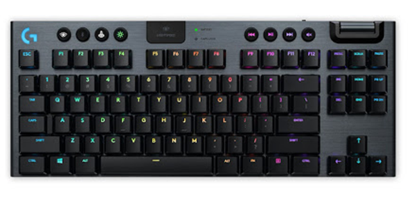 Bàn phím cơ Logitech G913 TKL LIGHTSPEED Wireless Tactile