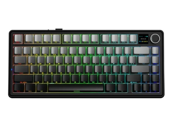 Bàn phím cơ AULA F75 MAX Black Gradient Reaper switch