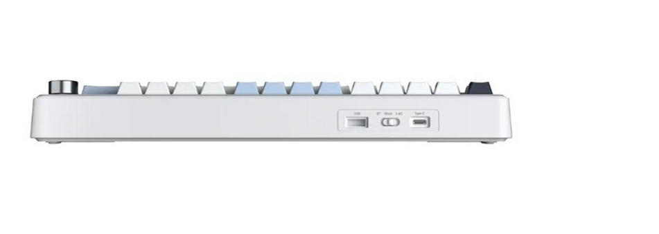 Bàn phím cơ AULA F75 MAX Glacier Blue Reaper switch