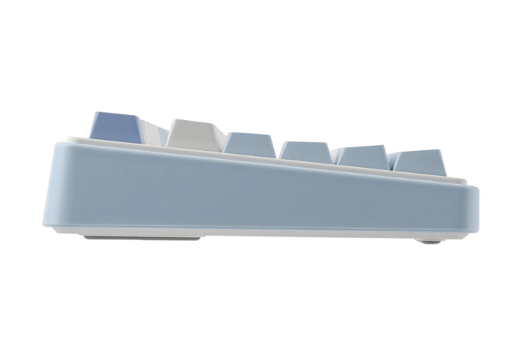 Bàn phím cơ AULA F75 - 3 Mode Sea Blue Grey Wood V3 switch