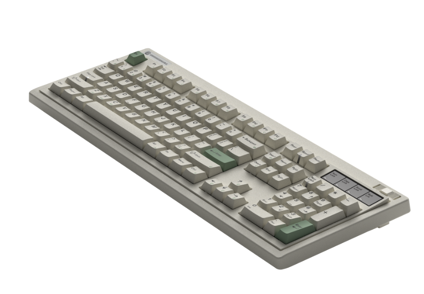 Bàn phím cơ FL-Esports OG104 Classic White 3 Mode Kailh Cool Mint V2 switch