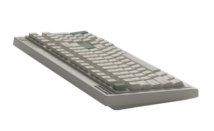 Bàn phím cơ FL-Esports OG98 White Green 3 Mode Kailh Cool Mint V2 switch