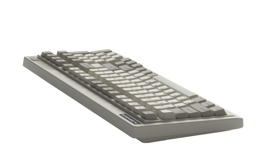 Bàn phím cơ FL-Esports OG98 White Grey 3 Mode Kailh Ice Silver switch