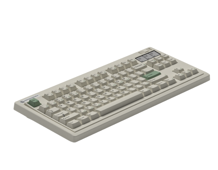 Bàn phím cơ FL-Esports OG87 Classic White 3 Mode Kailh Cool Mint V2 switch