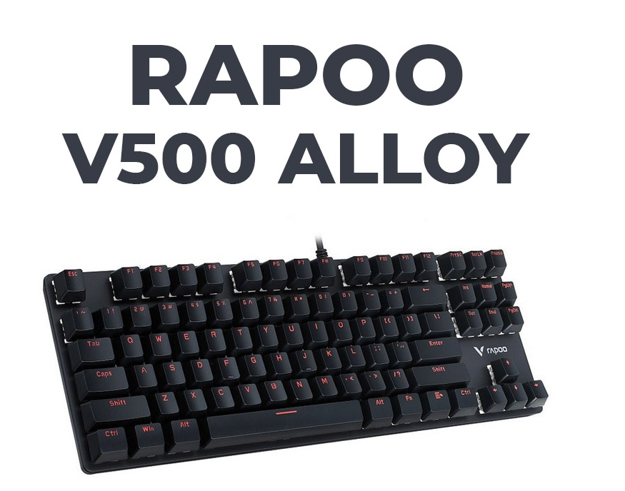 Bàn phím Rapoo V500 Alloy Blue switch