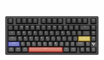 Bàn phím cơ ATK V75X Black Obsidian switch