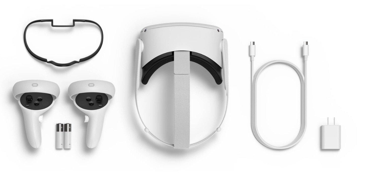 Kính thực tế ảo Oculus Quest 2 VR 64GB ( ngừng sx thay bằng mã 128GB )