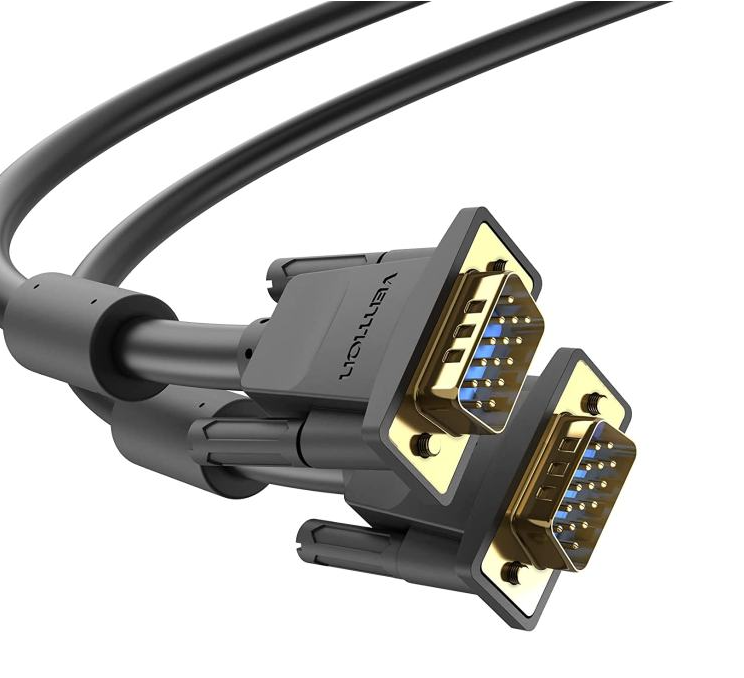 Cáp VGA(3+6) 1.5m tròn cao cấp Vention DAEBG