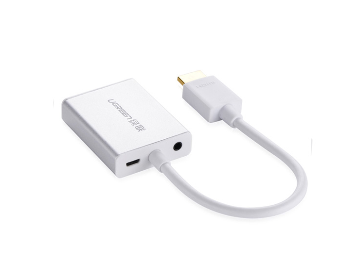 Cáp chuyển đổi Ugreen HDMI To VGA + Audio (40212)