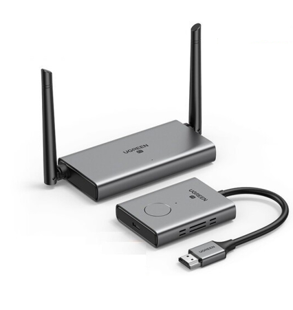 Bộ chuyển đổi HDMI có chipset trình chiếu từ xa gồm bộ truyền, nhận Ugreen (50633A)