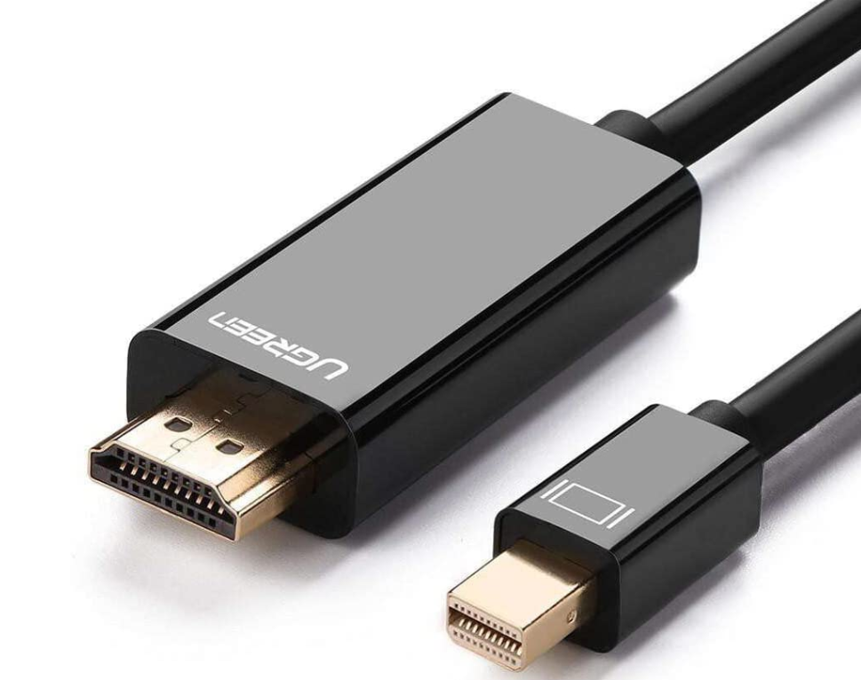 Cáp Mini DisplayPort (Thunderbolt) to HDMI dài 1.5M độ phân giải 4K Ugreen 20848