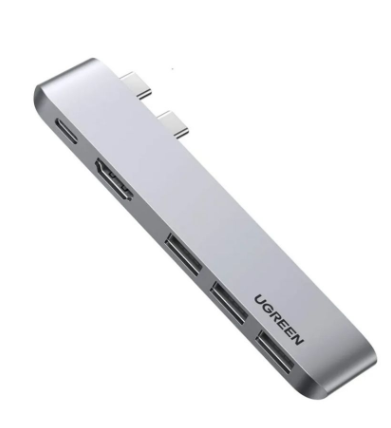 Bộ chuyển đổi USB-C sang 3*USB 3.0+HDMI+SD&amp;TF Ugreen ( 60559)