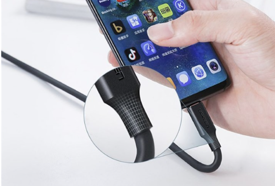 Cáp sạc USB Type-C dài 1M chính hãng Ugreen 50997 cao cấp