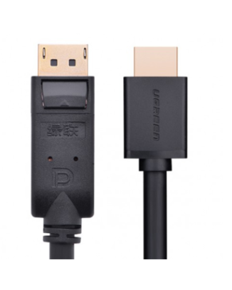 Dây chuyển đổi có chipset DisplayPort sang HDMI dài 3M Ugreen (10203)