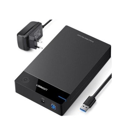 Hộp đựng ổ cứng 3.5 inch Sata/USB 3.0 hỗ trợ 10TB chính hãng Ugreen 50422