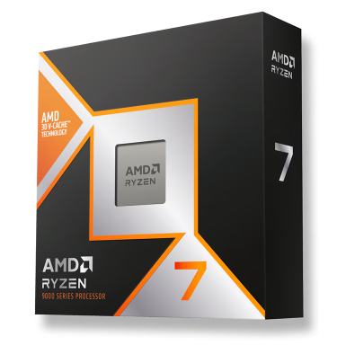 CPU AMD Ryzen 7 9800X3D (AMD AM5 - 8 Core - 16 Thread - Base 4.7Ghz - Turbo 5.2Ghz - Cache 104MB)