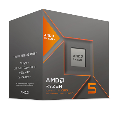 CPU AMD Ryzen 5 8600G (AMD AM5 - 6 Core - 12 Thread - Base 4.3Ghz - Turbo 5.0Ghz - Cache 22MB)