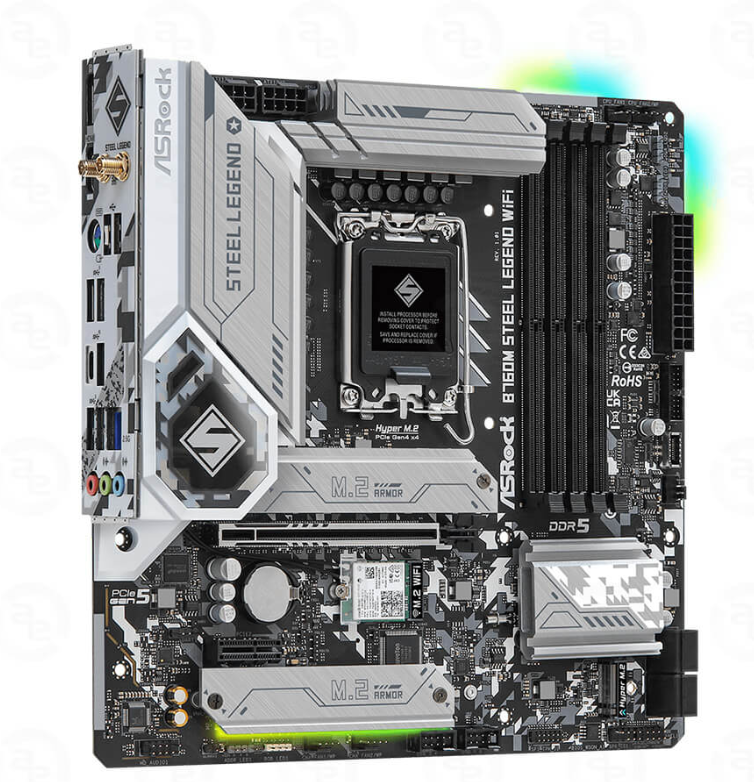 Mainboard Asrock B760M STEEL LEGEND WIFI DDR5