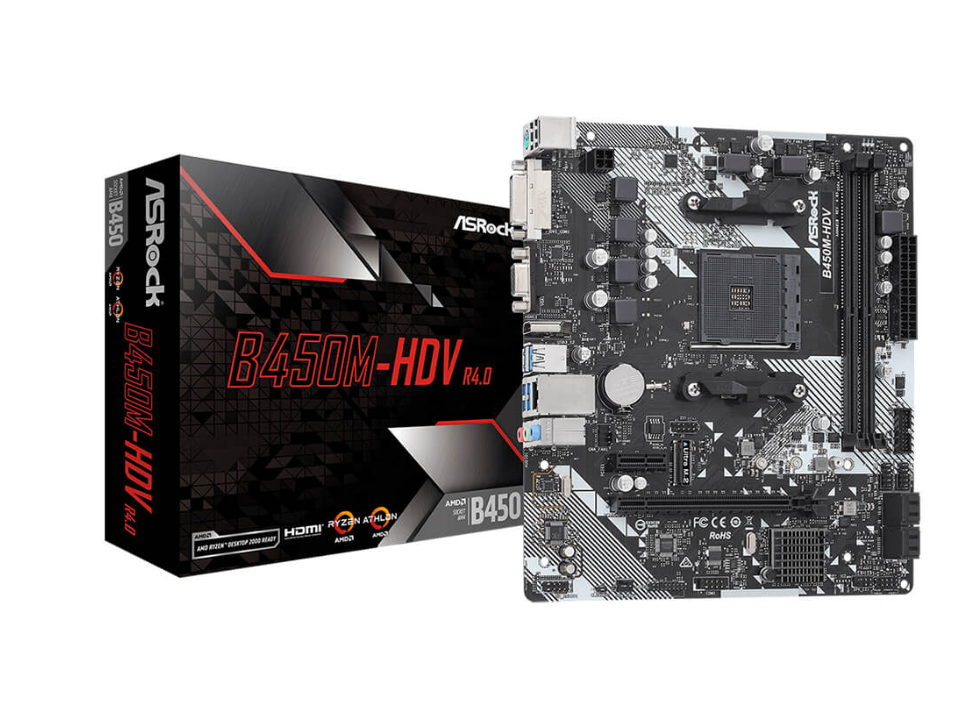 Mainboard Asrock B450M-HDV R4.0