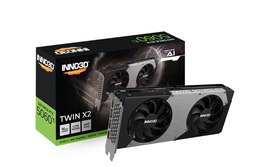VGA INNO3D GeForce RTX 5060 Ti Twin X2 16GB GDDR7
