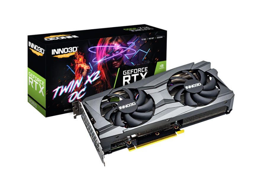 VGA INNO3D GEFORCE RTX 3060 TWIN X2 12GB GDDR6