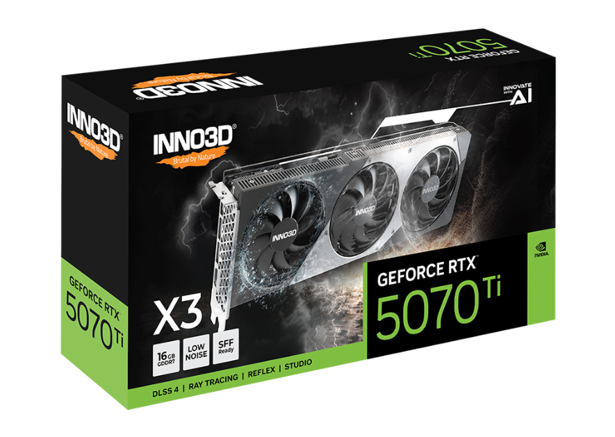VGA Inno3D Geforce RTX 5070 Ti X3 16GB GDDR7