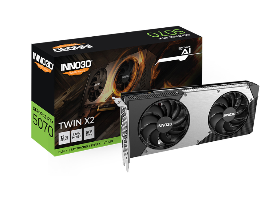 VGA Inno3D Geforce RTX 5070 TWIN X2 12GB GDDR7